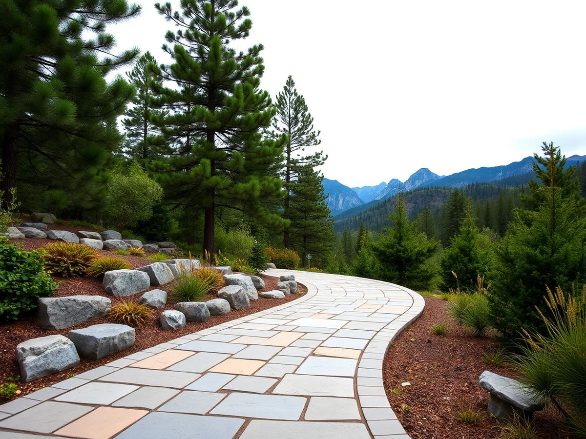 Patios & Walkways — Mountain Landscape project